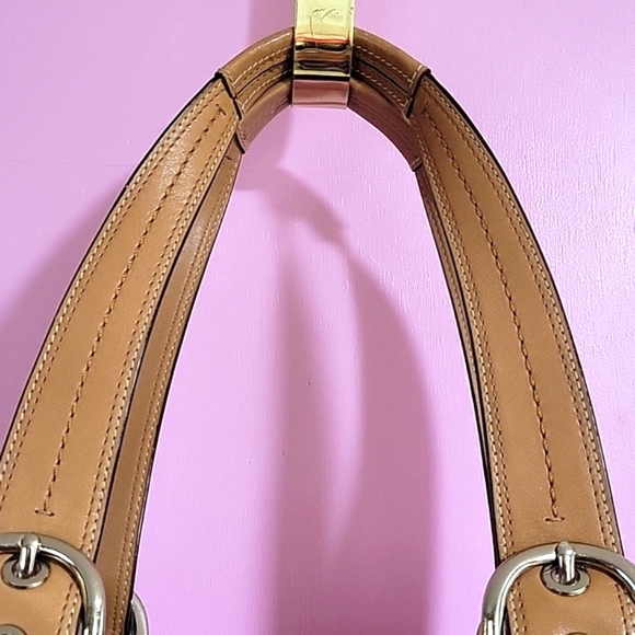 COACHF13732LeatherShoulderBag - Picture 7 of 14
